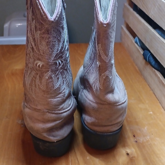 Old west cowboy boots girls size 2.5 - Picture 8 of 13